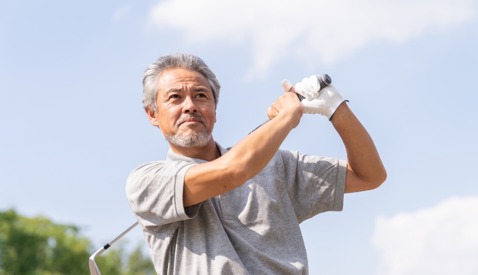トータルゴルフフィットネス　ゴルフボディチェック　50歳以上　ゴルフ　イメージ